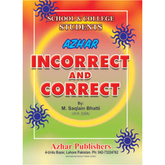 Azhar Incorrect & Correct Pocket Size