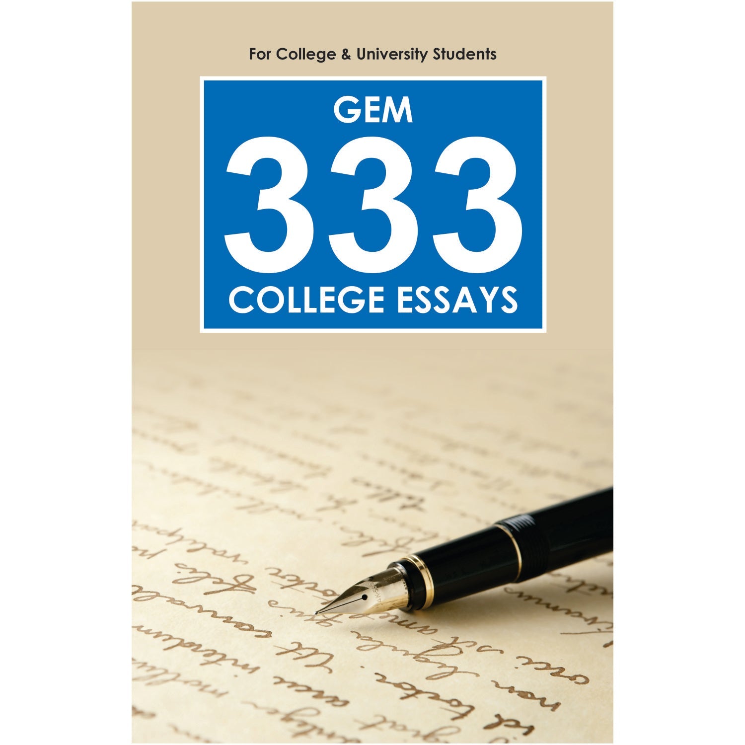 Gem 333 College Essays